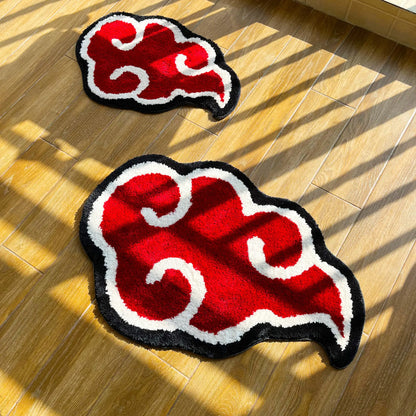 Japanese Naruto Anime Red Cloud Doormat