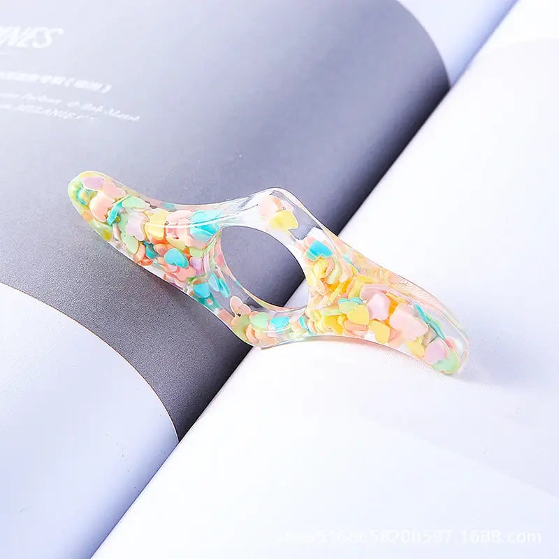 Colorful Thumb Book Support