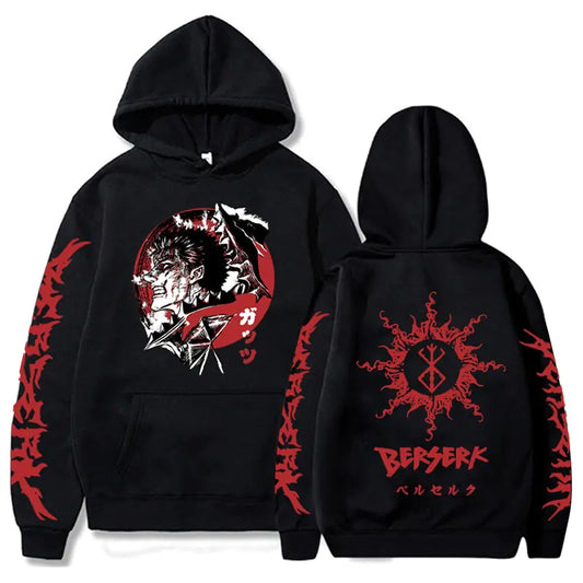 Japanese Berserk Anime Hoodie New Fashion Hoodies Manga