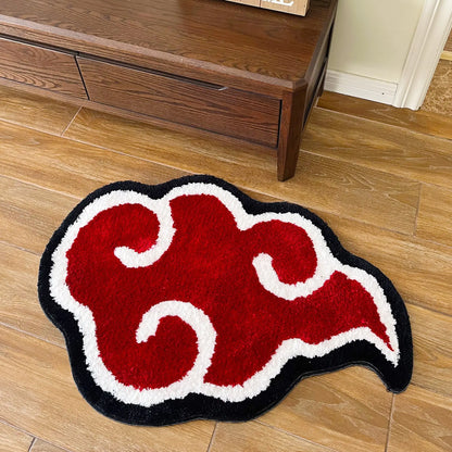 Japanese Naruto Anime Red Cloud Doormat